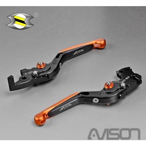 For DUKE 390 2013-2020 DUKE250 2015-2020 Motorcycle Folding Extendable Brake Clutch Lever CNC 6061 Billet Aluminum