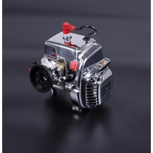 1/5 scale Rovan RC car parts Gas Baja parts 30.5cc 4 BOLT Chrome Engine with Walbro carb. and NGK Spark plug 81010