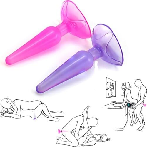 Bullet Anal Butt Plug Unisex Sex Stopper Adult Toys For Men Women No Vibrator Dildo Erotic Anal Anus Massage Trainer For Couples