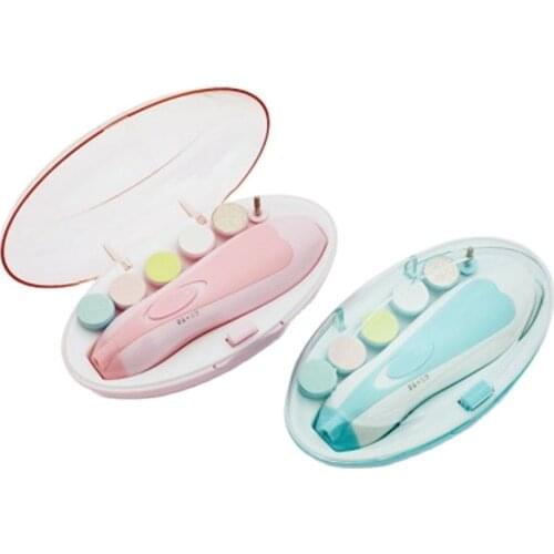 Newborn Safety Baby Electric Nail Clipper Cutter Nail Trimmer Manicure Pedicure Clipper Cutter Scissors Kids Infant Nail Care