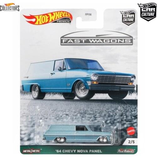 Hotwheels Hot Wheels Car Culture Premium Cars '64 Chevy Nova Panel FPY86-GRJ66