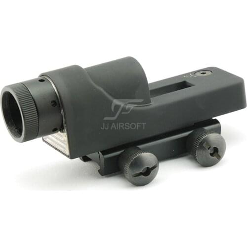 JJ Airsoft RX06 Reflex Triangle Reticle Red Dot RX06 Reflex Sight (Black)