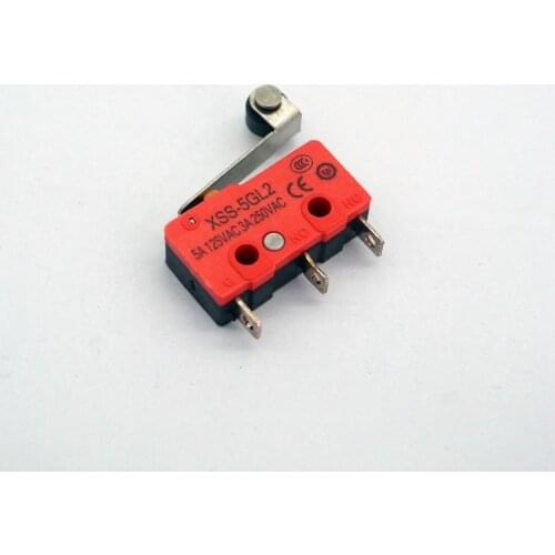 XSS-5GL2 SPDT NO+NC Contact Miniature Micro Switch Short Roller Lever Type