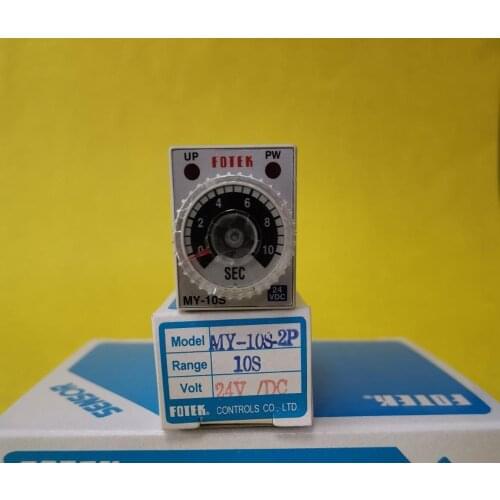 MY-10S-2P-24VDC brand new original imported Taiwan FOTEK timer