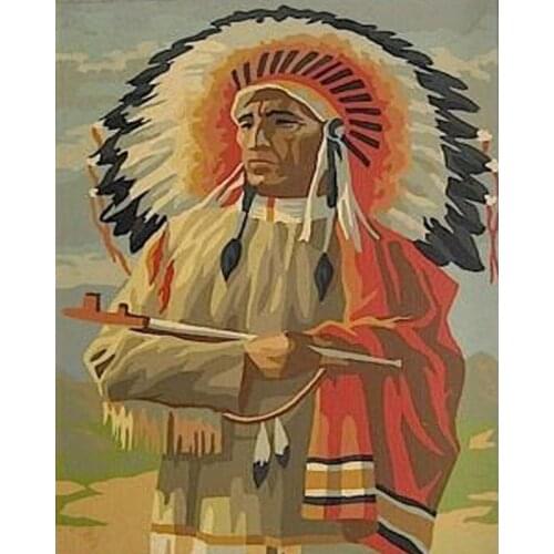 GATYZTORY Frameless Figure Painting DIY Painting By Numbers Kit Hand Painted Oil Painting Unique Gift For Home Decor Arts