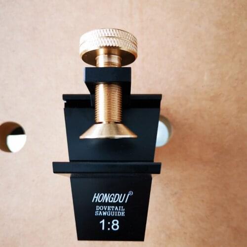 Woodworking Dovetail Guide Gauge Aluminum Alloy Hand Magnetic Saw Guide Jig 14° 1:6 1:7 1:8 90° Right Angle Saw Cutting Gauge