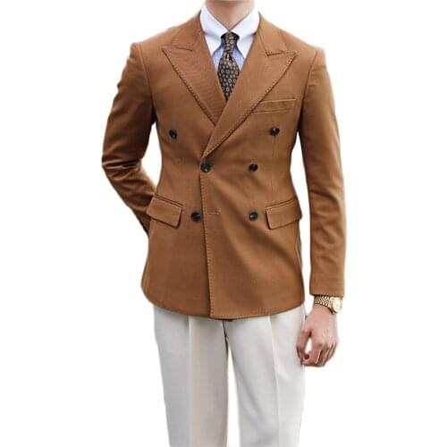 New High Quality Japan Style Mens Tuxedos Classic Vintage Men Party Prom Evening Coat Jacket One Piece
