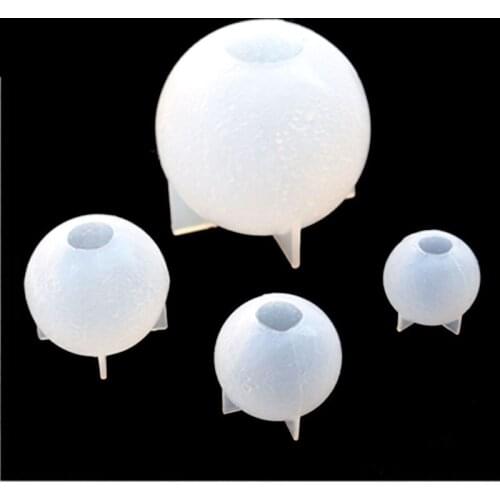 Planet Moon Sky Sphere Cosmic Ball Resin Pendant Mold Silicone Epoxy Resin Making Molds