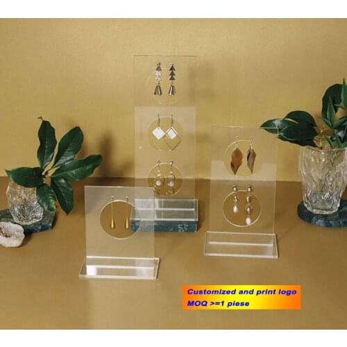 Acrylic Earring Holder Earring Display Stand Earring Organizer Earring Rack Earring Shelf Jewellery Case One Two Three Layer