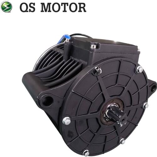 QS Motor Sprocket Type 428 Product 138 3000W 100kph Mid Drive Motor For Electric Motorcycle