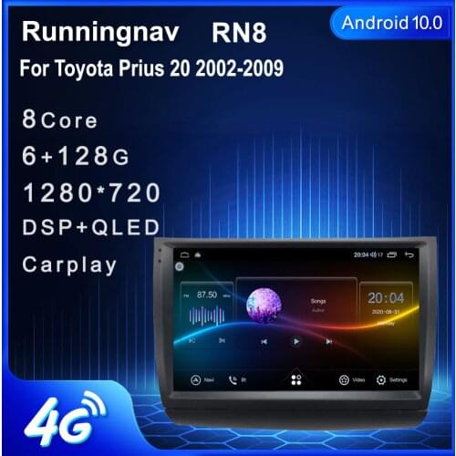 Runningnav For Toyota Prius 20 2002-2009 Android Car Radio Multimedia Video Player Navigation GPS