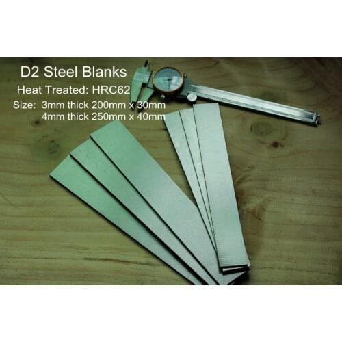 Sweden D2 knife making steel blanks HRC62 Knife DIY blade steel bar blanks (XW-42)