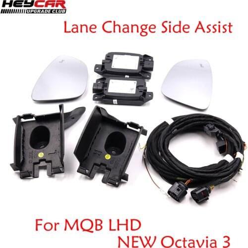 Lane Change Side Assist System Blind Spot Assist Set Update Kit FOR MQB SKODA LHD New Octavia 3 MK3