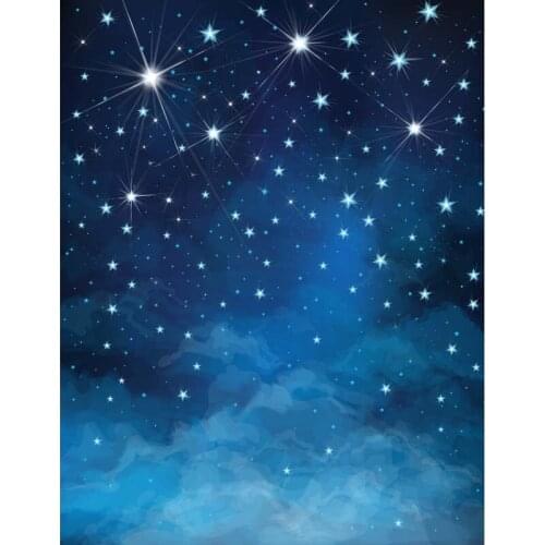 Vinyl Photography Background Computed Printed Children Star Sky Backgrounds for Photo Studio F-2745