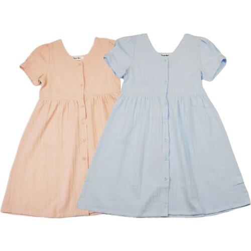 Vintage v-neck long dress for 4 6 8 10 12 14 16 yrs teenage girls princess costume 2020 new summer kids clothes big girl frocks