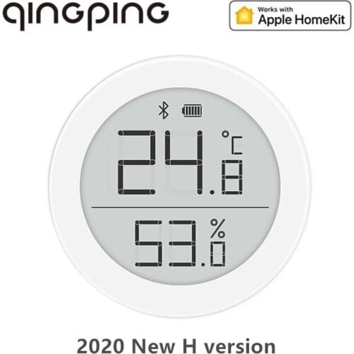 Qingping BT Thermometer Hygrometer High-Precision Electronic Ink Screen Indoor Household Support for Apple Siri &HomeKit
