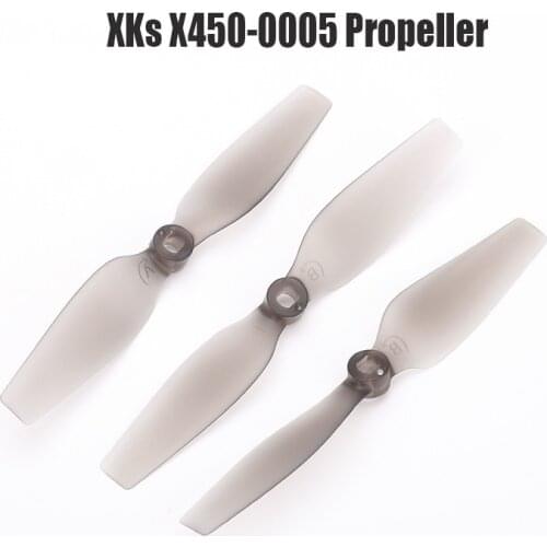 WLtoys XKS X450 RC Glider Plane Spare Parts 0005 Propeller Blades Leaves Wind blade Propellers 3pcs/set
