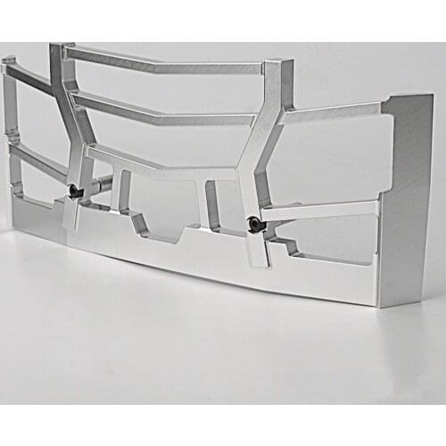 1/14 Rc Truck Mercedes-Benz Actros Toy Car Front Bumper Crash Barrier Aluminum For Tamiya Tractor 1851 High Roof 3363 Model