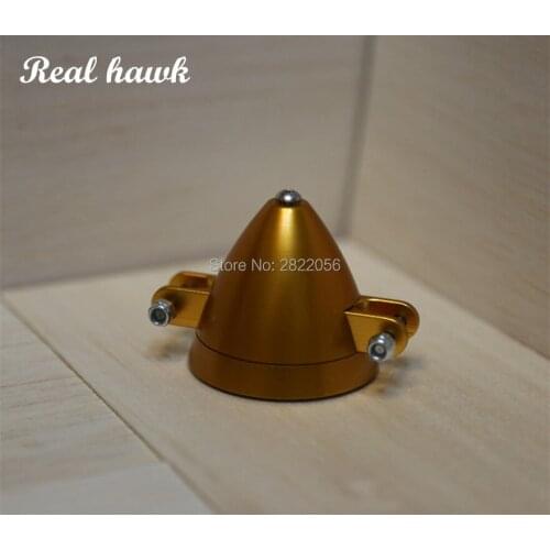 1pcs RC parts CNC Aluminum Alloy Spinner for Folding Propeller D28*H27mm axis 3.0/3.17mm for Aircraft Aeromodelling Parts