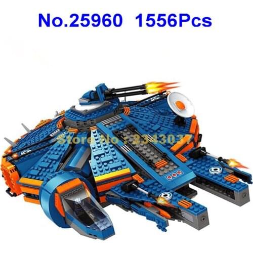 Ausini 25960 1556pcs Space Outer Space Ship Building Block Toy