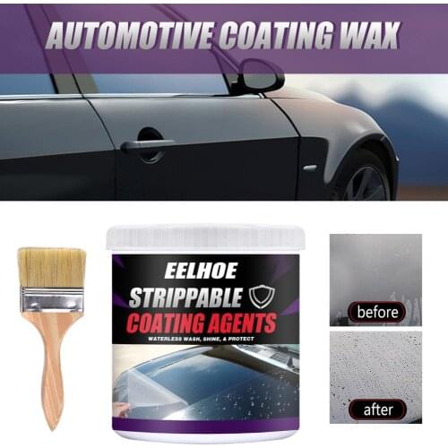Automotive Crystal Wax Car Polish Wax Automobile Coating Film Car Wax Plating Waterproof Film Glossy Paint Coating Kits Sponge