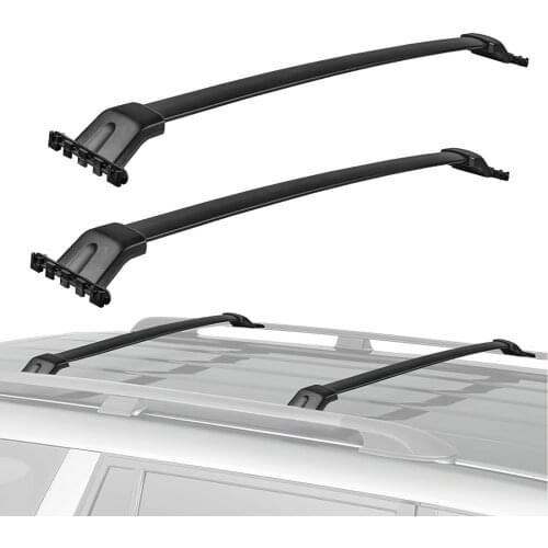 Roof Rack Cross Bar Rail Compatible for Honda Pilot 2009-2015 Cargo Racks Rooftop Luggage Canoe Kayak Carrier Rack
