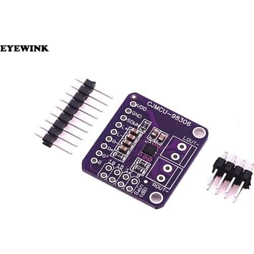 CJMCU-98306 MAX98306 Sensor Stereo Class D Amplifier Breakout Board Class AB Audio 3.7W