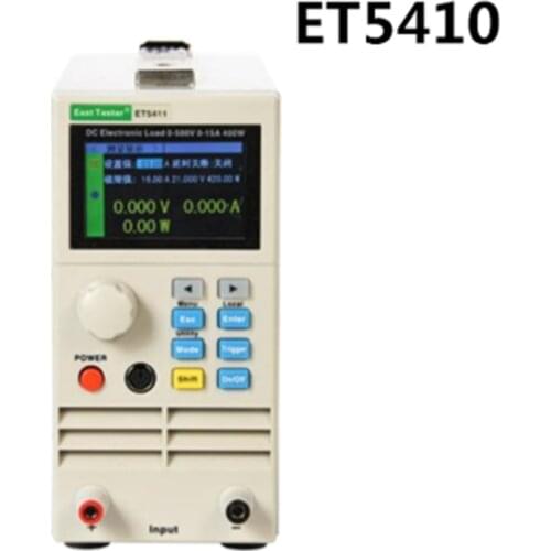ET5410 Professional programmable 150V 40A 400W DC electrical load Digital Control DC Load Electronic Battery Tester