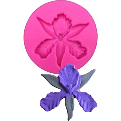 Flower leaves shaped 3D Reverse sugar molding Food Grade silicone mould polymer clay molds chocolate cake decoration tools F0099