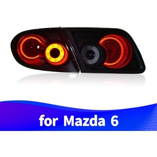 Taillight Assembly for Mazda 6 2002-2008 Mazda6 LED running light LED brake light LED turn signal LED reversing light