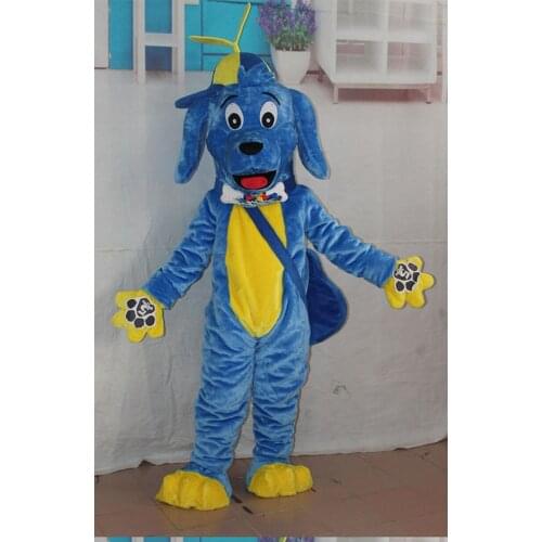 Dog Mascot Costume Cosplay Mascot Costume Suits Party Game Dress Outfits Cartoon Character Mascot Costume Easter Outfit