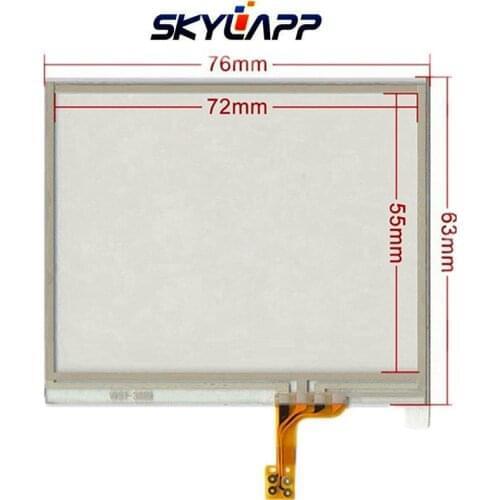 New 3.5 Inch 76x63mm Touch Panel for LQ035NC111 LQ035NC211 76x63mm Resistive Touch Screen Panel Digitizer Glass Free shipping