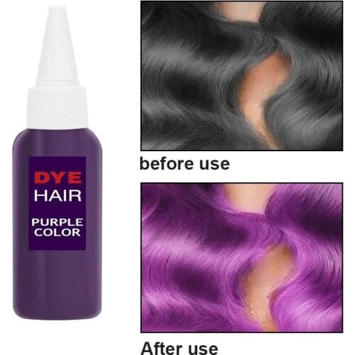 30ML Semi Permanent Hair Dye Tint 6 Colors Natural Hair Coloring Cream Men/Women Fashion Hair Care Styling Tools Easy To Use
