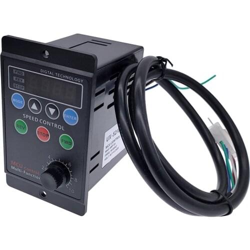 UX-52 400W MCU control multi-function Digital display Motor Speed AC220V Pinpoint Regulator Controller Forward&Backward 50/60hz