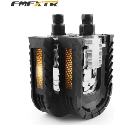 MTB Bicycle Folding Pedals Universal Plastic Non-slip Black Folded Bike Pedals For Mountain/Road Bike Cycling Bicycle pedal