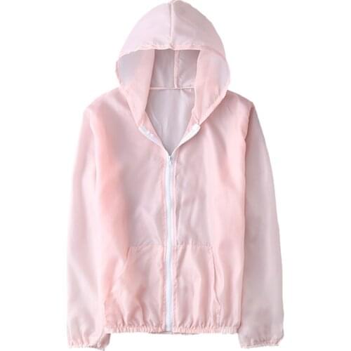 Outdoor Universal Sunscreen Jacket Summer Uv Protection Unisex Breathable Long-Sleeved Thin Sunscreen Hoodie Ice Silk