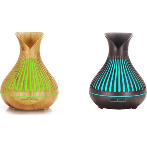 500ML Ultrasonic Aroma Humidifier Essential Oil Diffuser Air Purifier Mist Maker Aroma Diffuser LED Light