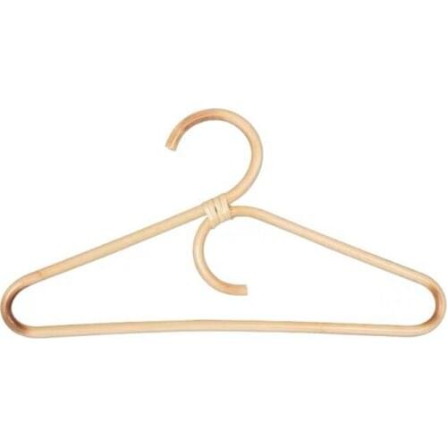 Clothes Rack Handmade Design Natural Bamboo Rattan Art Decoration Childrens Clothes Rack in Cloakroom