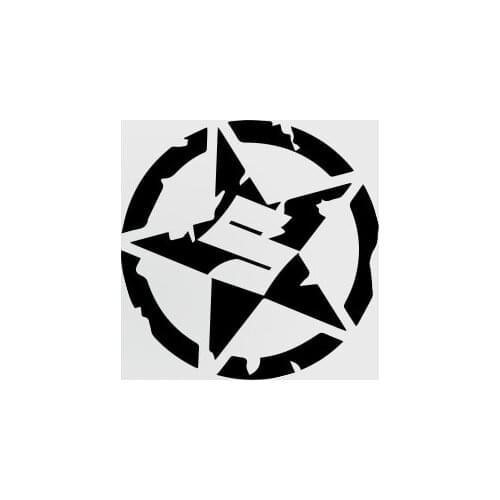 Waterproof Five-Pointed Star Body Car Styling Reflective Vinyl Sticker Refitting Exterior Decals for SUZUKI JIMNY Swift Etc