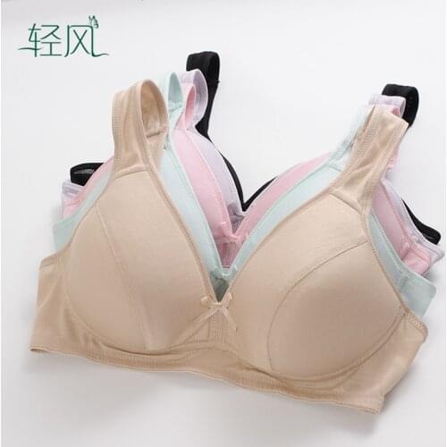 100% Silk bra Non Steel Ring Bra Vest Thin Silk Underwear Bra