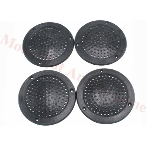 4Pcs/Lot 4inch 125cm Black round plastic speaker net for arcade game machine speakers-game machine accessories
