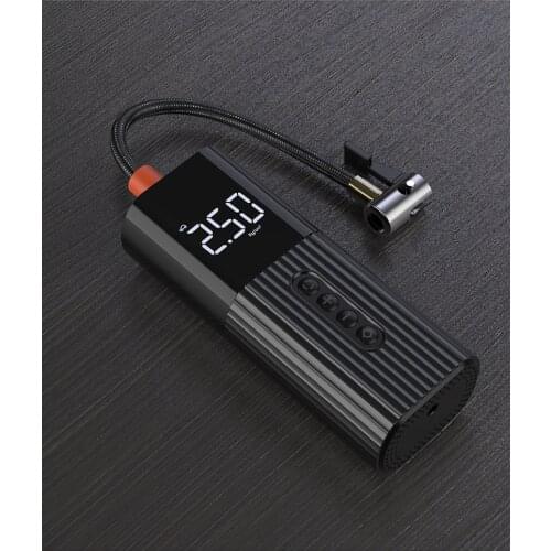 Auto Electric Inflator Air Compressor Tyre Mini Handheld Pump Car Cordless Ball Bicycle Tire High Pressure Portable Emergency