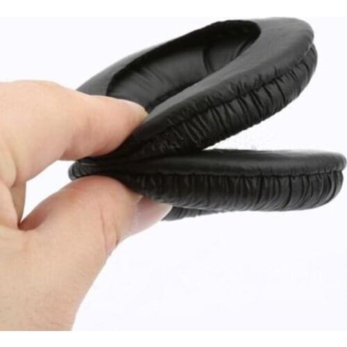 Frog Skin Black Replacement Ear Pads Pillow Earpads Foam Cushions Repair Parts for Sony MDR-V3 MDR-V5 MDR-V4 Headset Headphones