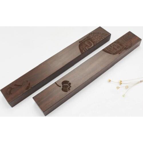 Black Elm Paperweight Chinese Painting Writing Delicate Carving Supply for Artist Painting Calligraphy Paperweights Art Supplies