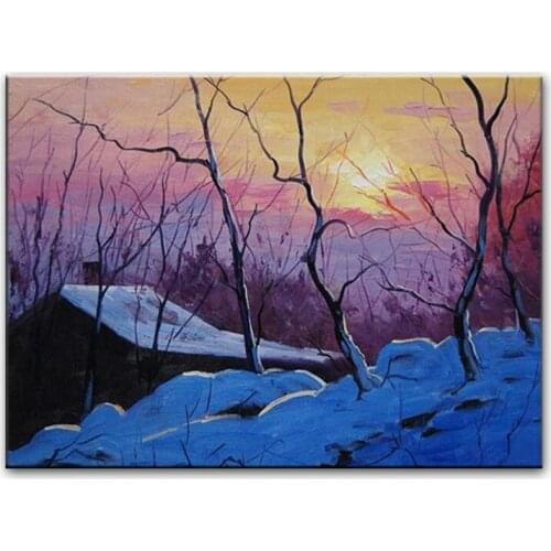 DONGMEI OIL PAINTING hand-painted oil painting high quality landscape painting pictures DM-1510104