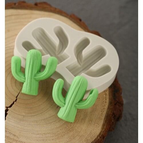 Cactus Silicone Molds Fondant Cake Decorating Tools Silicone Molds Sugarcrafts Chocolate Baking Tools For Cakes Gumpaste Form