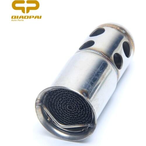 Motorcycle DB Killer 51MM Exhaust Catalyst Stainless Steel Silencer Muffler Motorbike Noise Sound Eliminator For Yamaha Nmax