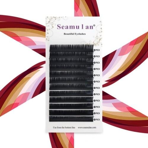 Mix length mink Lashes individual Eyelashes soft eyelash extension fake lashes natural 100% handmade high quality makeup tool