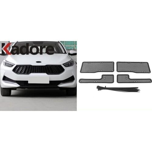For Kia Cerato Forte K3 2019 2020 2021 ABS Plastic Car Insect Screening Front Grille Insert Net Accessories Car Styling