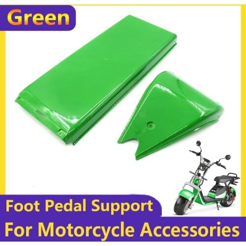 High Quality Plastic Shell Foot Pedal Support Front and Rear Support for Citycoco Harley Modified Accessories Parts m365 battery